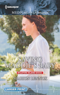 book cover for Saving Maddie's Baby