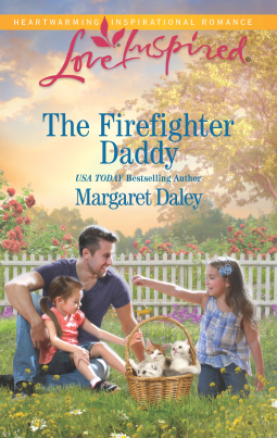 book cover for The Firefighter Daddy