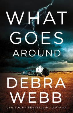 book cover for What Goes Around