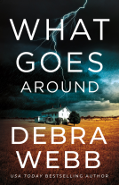 book cover for What Goes Around