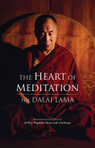 book cover for The Heart of Meditation