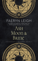 book cover for Ash, Moon, & Brine