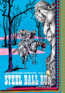 book cover for JoJo's Bizarre Adventure: Part 7--Steel Ball Run, Vol. 8