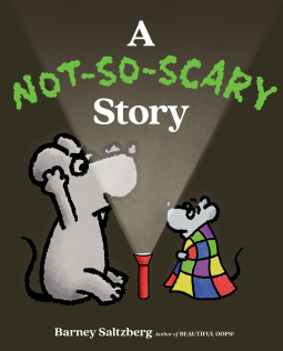 book cover for A Not-So-Scary Story