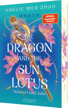 Buchcover für The Dragon and the Sun Lotus – Schwert und Jade (The Three Realms 2)