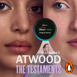 book cover for The Testaments