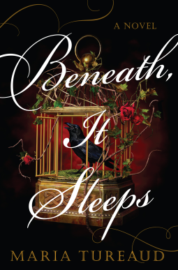 book cover for Beneath, It Sleeps: Deluxe Stenciled Edges