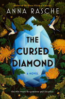 book cover for The Cursed Diamond