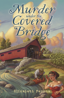 book cover for Murder Under the Covered Bridge