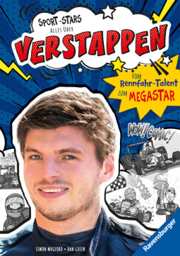Buchcover für Sport-Stars. Alles über Verstappen. Vom Rennfahr-Talent zum Megastar (Leseprobe)