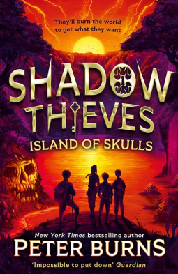 book cover for Shadow Thieves: Island of Skulls