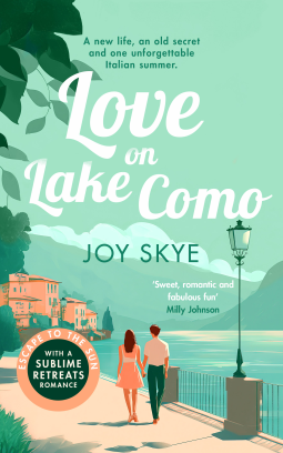 book cover for Love on Lake Como