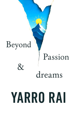 book cover for Beyond Passion and Dreams