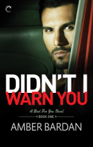 book cover for Didn't I Warn You