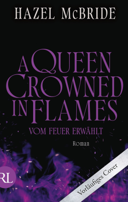 Buchcover für A Queen Crowned in Flames – Vom Feuer erwählt