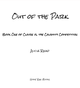 book cover for Out of the Park