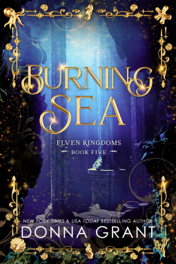 book cover for Burning Sea