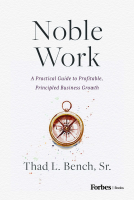 book cover for Noble Work