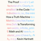 book cover for The Proof in the Code