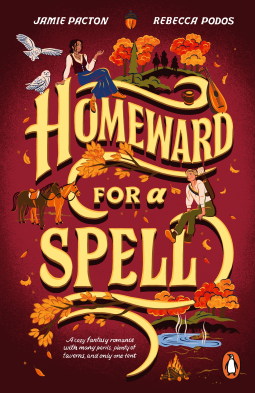 book cover for Homeward for a Spell