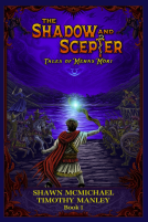 book cover for The Shadow and Scepter