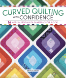 book cover for Curved Quilting with Confidence