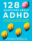 book cover for 128 Questions about ADHD