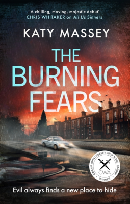book cover for The Burning Fears