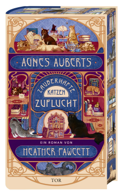 Buchcover für Agnes Auberts zauberhafte Katzenzuflucht