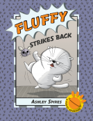 book cover for Fluffy Strikes Back