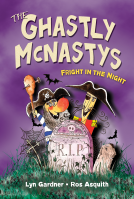 book cover for The Ghastly McNastys: Fright in the Night
