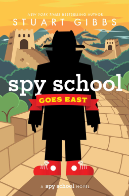 book cover for Spy School Goes East