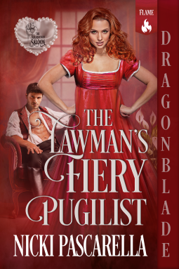 book cover for The Lawman's Fiery Pugilist