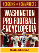 book cover for The Washington Pro Football Encyclopedia