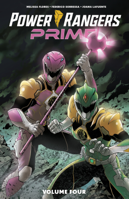 book cover for Power Rangers Prime Vol. 4