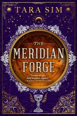 book cover for The Meridian Forge