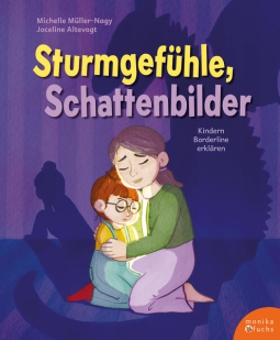Buchcover für Sturmgefühle, Schattenbilder