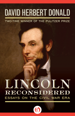 book cover for Lincoln Reconsidered