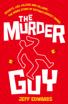book cover for The Murder Guy
