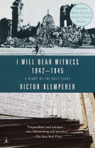 book cover for I Will Bear Witness, Volume 2