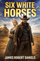 book cover for Six White Horses