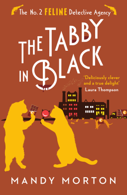 book cover for The Tabby in Black