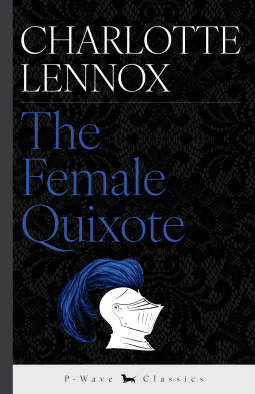 book cover for The Female Quixote