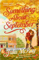 book cover for Something About September