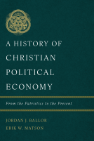 book cover for A History of Christian Political Economy