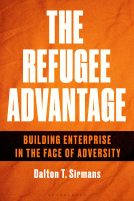 book cover for The Refugee Advantage
