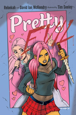 book cover for Pretty Evil