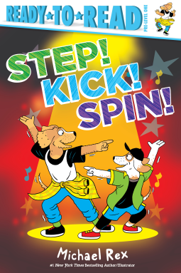 book cover for Step! Kick! Spin!