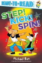 book cover for Step! Kick! Spin!