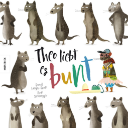Buchcover für Theo liebt es bunt